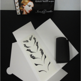 Case of 6 black eyeliners
